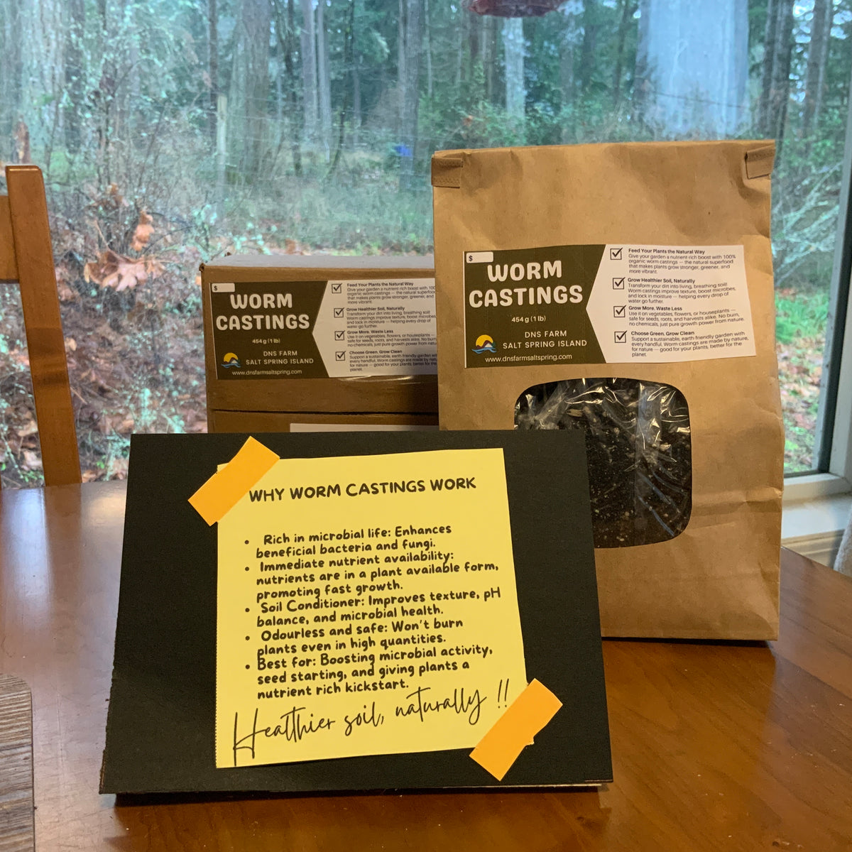 Worm Castings - Fungal Enhanced • Microscopically Verified Living Soil Biology