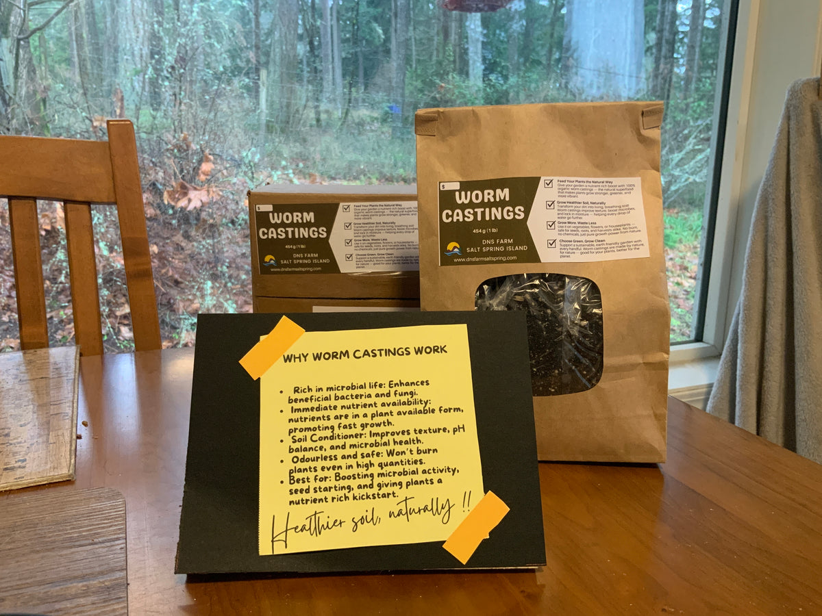 Worm Castings - Fungal Enhanced • Microscopically Verified Living Soil Biology