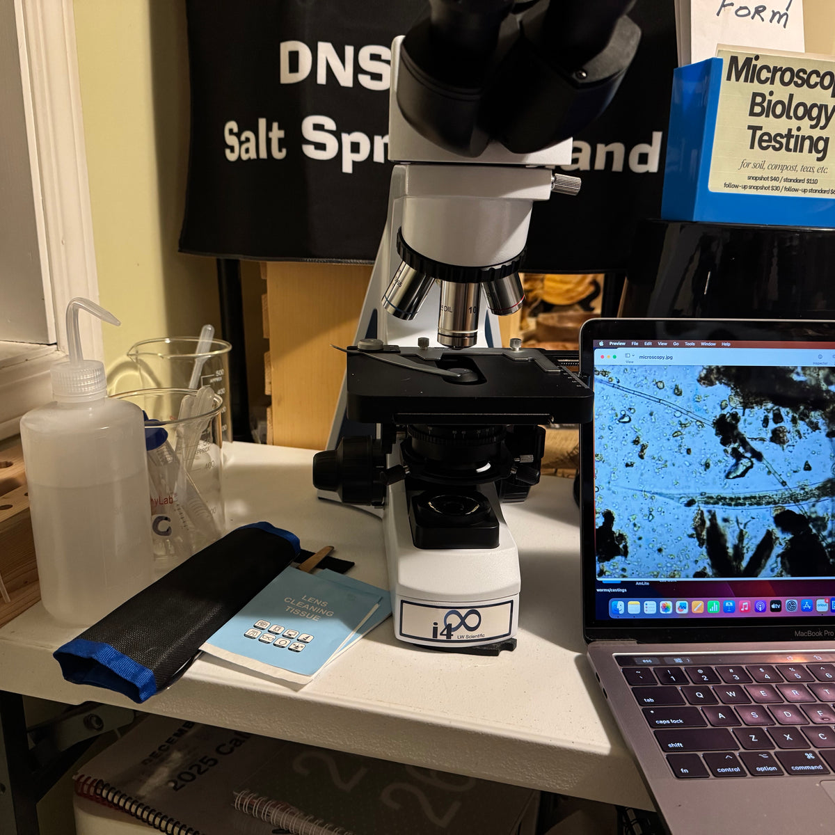 microscopic biology analysis